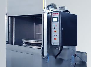 Lavadoras automáticas de plataforma rotativa